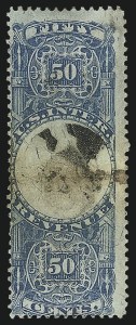 Sale 1007, Lot 3125, Second Issue Revenue Inverts
