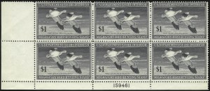 Sale 1007, Lot 3175, Hunting Permit blocks (RW)