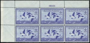 Sale 1007, Lot 3177, Hunting Permit blocks (RW)
