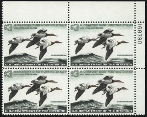Sale 1007, Lot 3191, Hunting Permit blocks (RW)