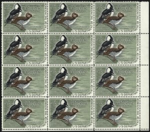 Sale 1007, Lot 3195, Hunting Permit blocks (RW)