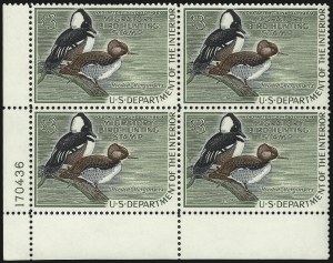 Sale 1007, Lot 3196, Hunting Permit blocks (RW)