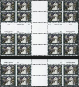 Sale 1007, Lot 3207, Hunting Permit blocks (RW)