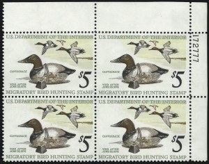 Sale 1007, Lot 3215, Hunting Permit Group Lots (RW)