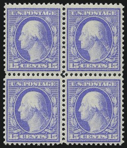 Sale 1010, Lot 105, Washington-Franklin and Panama Pacific Issues