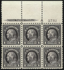 Sale 1010, Lot 111, Washington-Franklin and Panama Pacific Issues