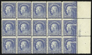 Sale 1010, Lot 115, Washington-Franklin and Panama Pacific Issues