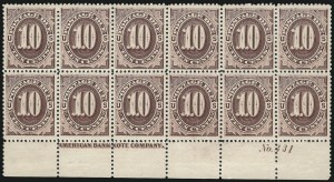 Sale 1010, Lot 127, Special Delivery thru Officials