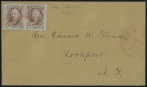 Sale 1010, Lot 13, 1847 Issue