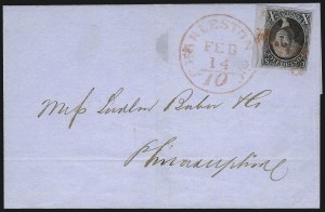 Sale 1010, Lot 15, 1847 Issue