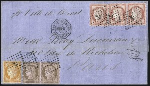 Sale 1010, Lot 201, French Consular P.O. in Cuba