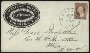 Sale 1010, Lot 22, 1851-56 Issue