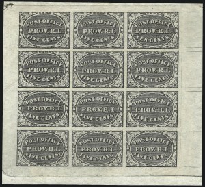 Sale 1010, Lot 5, Postmasters` Provisionals