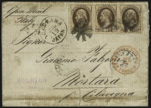 Sale 1010, Lot 76, U.S. Post Offices in Japan and China