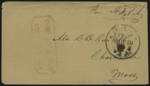 Sale 1011, Lot 1135, Western Mails