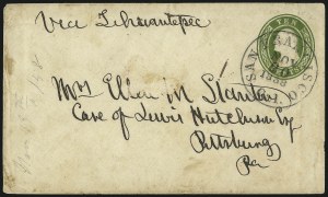 Sale 1011, Lot 1136, Western Mails