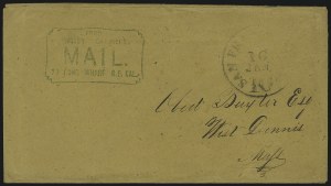 Sale 1011, Lot 1149, Western Mails
