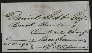 Sale 1011, Lot 1150, Western Express (Adams thru Hopkinson`s)