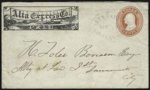 Sale 1011, Lot 1151, Western Express (Adams thru Hopkinson`s)