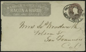 Sale 1011, Lot 1153, Western Express (Adams thru Hopkinson`s)