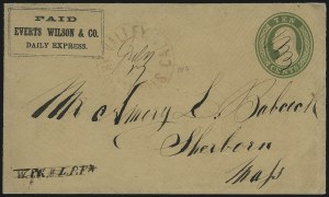 Sale 1011, Lot 1157, Western Express (Adams thru Hopkinson`s)