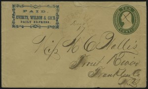 Sale 1011, Lot 1158, Western Express (Adams thru Hopkinson`s)