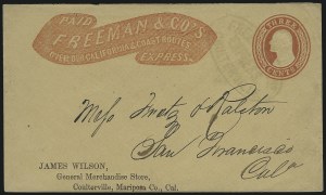 Sale 1011, Lot 1163, Western Express (Adams thru Hopkinson`s)