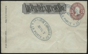 Sale 1011, Lot 1184, Western Express (Jones & Russell`s thru Pacific Express)