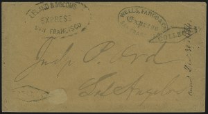 Sale 1011, Lot 1185, Western Express (Jones & Russell`s thru Pacific Express)