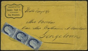 Sale 1011, Lot 1211, Western Express (Wells Fargo thru Whitney, groups)