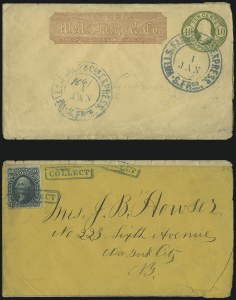 Sale 1011, Lot 1214, Western Express (Wells Fargo thru Whitney, groups)