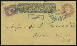 Sale 1011, Lot 1216, Western Express (Wells Fargo thru Whitney, groups)