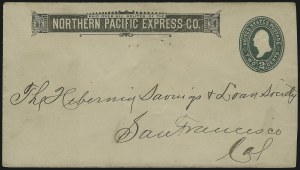 Sale 1011, Lot 1233, Western Express (Wells Fargo thru Whitney, groups)