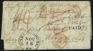 Sale 1011, Lot 1256, Postal Markings by State (Alaska thru Massachusetts)