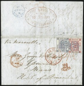 Sale 1011, Lot 1302, Mail to and From China and the Far East