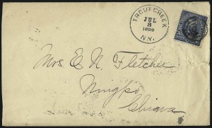 Sale 1011, Lot 1309, Mail to and From China and the Far East