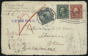Sale 1011, Lot 1310, Mail to and From China and the Far East