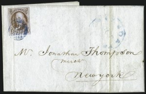 Sale 1011, Lot 1374, 5c 1847 Issue, cont. (Scott 1)