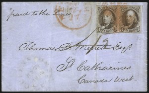 Sale 1011, Lot 1384, 5c 1847 Issue, cont. (Scott 1)