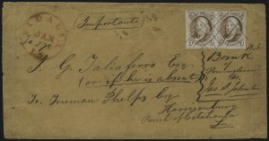 Sale 1011, Lot 1385, 5c 1847 Issue, cont. (Scott 1)