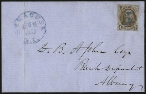 Sale 1011, Lot 1387, 5c 1847 Issue, cont. (Scott 1)