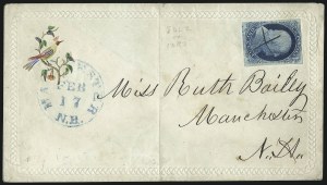 Sale 1011, Lot 1412, 1c 1851-56 Issue (Scott 7-9)