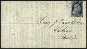 Sale 1011, Lot 1414, 1c 1851-56 Issue (Scott 7-9)