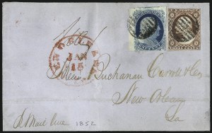 Sale 1011, Lot 1416, 1c 1851-56 Issue (Scott 7-9)