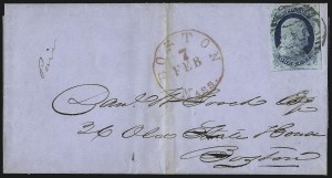 Sale 1011, Lot 1421, 1c 1851-56 Issue (Scott 7-9)
