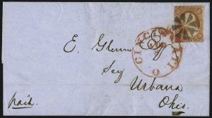 Sale 1011, Lot 1431, 3c 1851-56 Issue (Scott 10-10A)