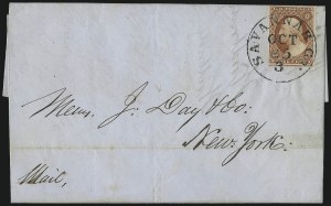 Sale 1011, Lot 1440, 3c 1851-56 Issue (Scott 10-10A)
