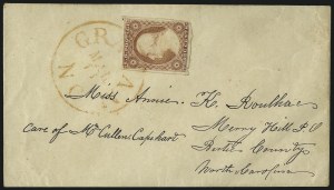 Sale 1011, Lot 1445, 3c 1851-56 Issue (Scott 11-11A)