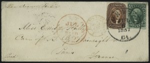 Sale 1011, Lot 1472, 5c-12c 1851-56 Issue (Scott 12-17)