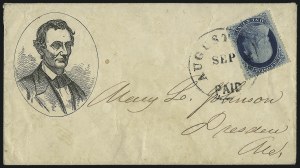 Sale 1011, Lot 1488, 1c-3c 1857-60 Issue (Scott 18-26)